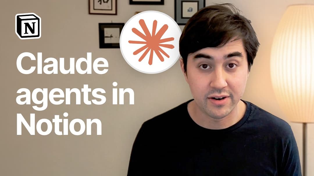Utiliza los agentes de Claude en Notion