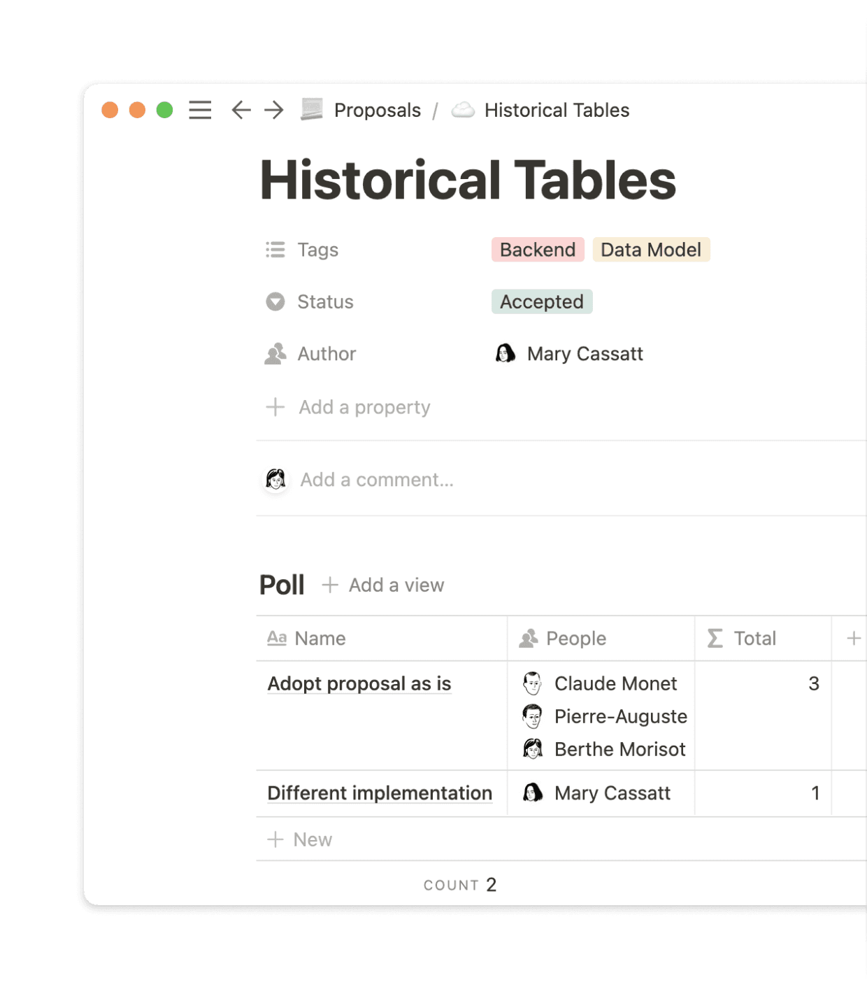 Notion acts as a digital archive for every decision Synctera’s engineers make.