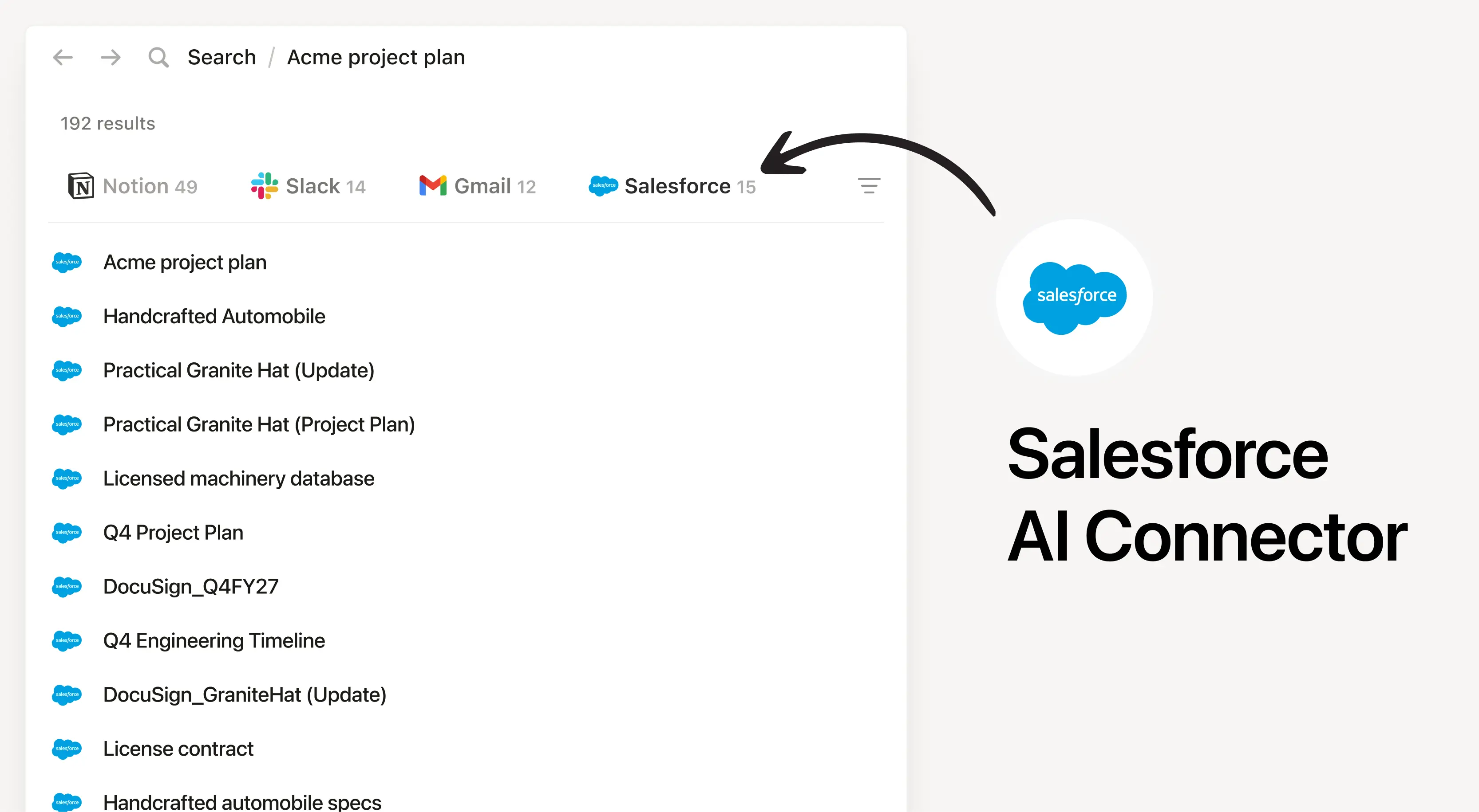 Salesforce AI Connector